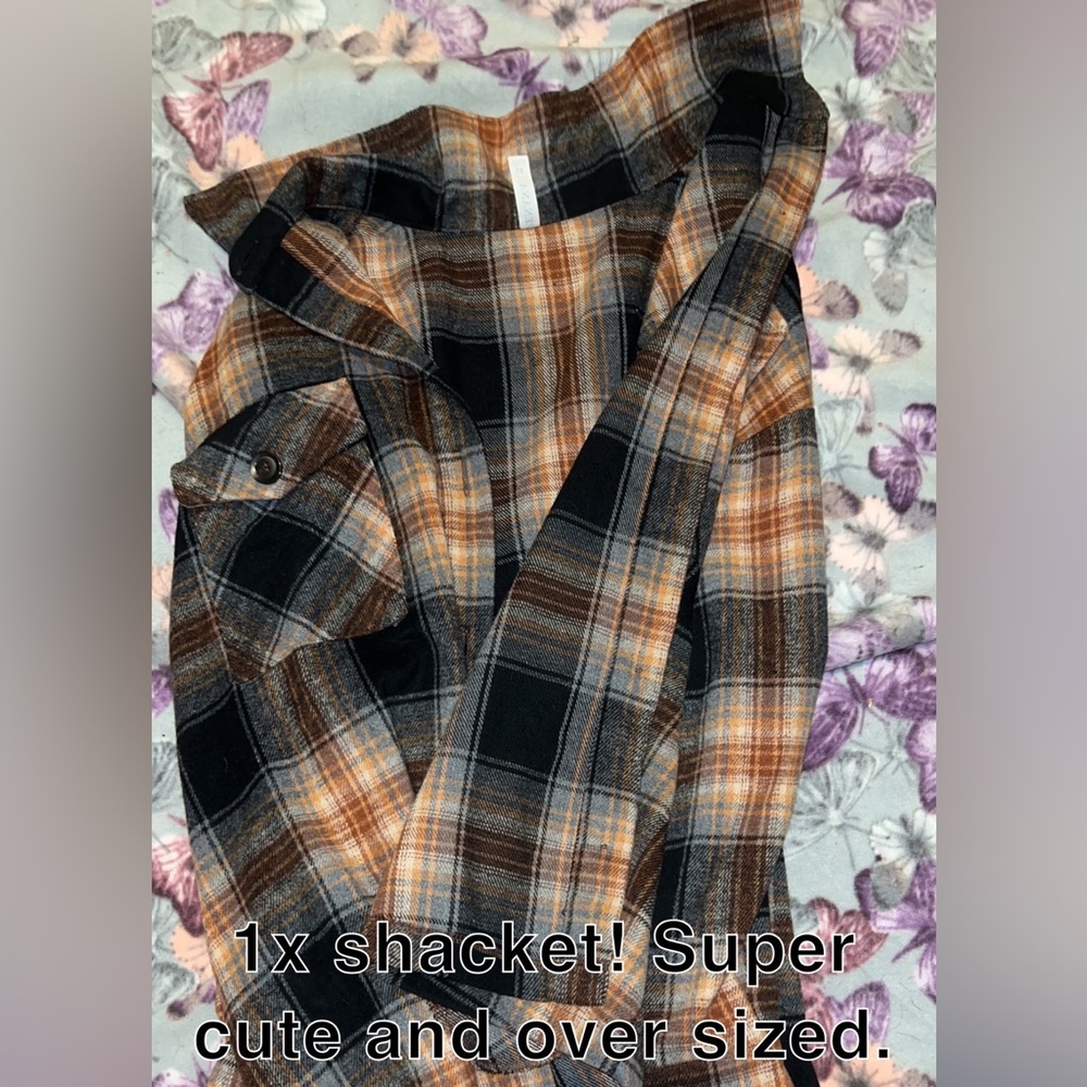 Brand new shacket from boutique size 1x